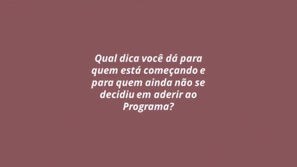 Depoimento Consultora Eliane Daniela